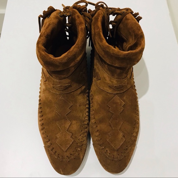 YSL Nino Fringe Bootie - Picture 2 of 8